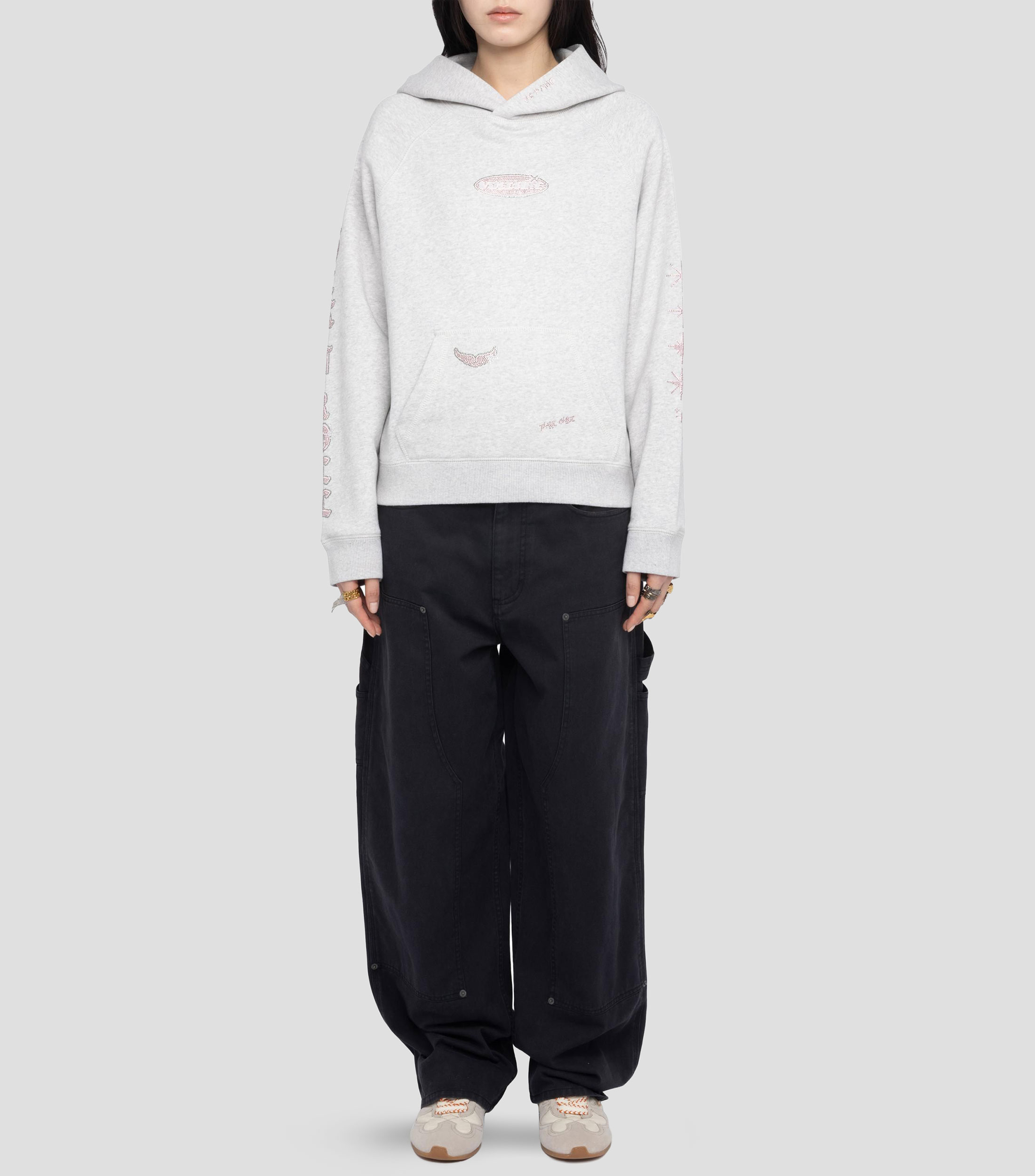 Sudadera Canguro con Capucha Mujer